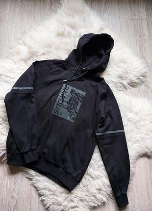 🩵💛💙 мега крутой черный худи pardus gym wear
