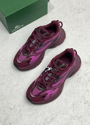 Жіночі кросівки lacoste l003 neo shot: легкі кросівки з “running” вайбом — дихаюча сітка (49sfa0007-bp8). оригінал.