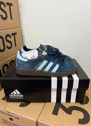 Кроссовки adidas spezial handball blue