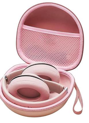 Чехол кейс футляр beats studio pro solo 4 jbl tune 510bt 720bt anker soundcore life q20 цвет розово красный