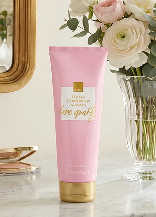 Маска для обличчя tta love quartz, 75 мл avon / ейвон маска
