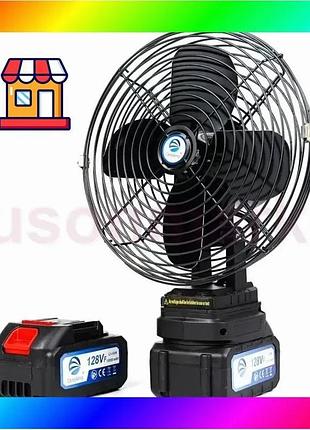 Bs вентилятор беспроводной vap-8 best mix 8" (2 аккумулятора) 21v с автовращением bas77/n