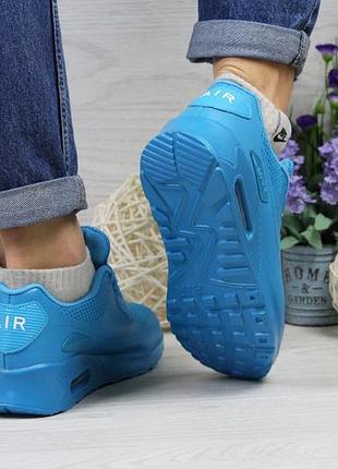 Nike air max hyperfuse блакитні 5