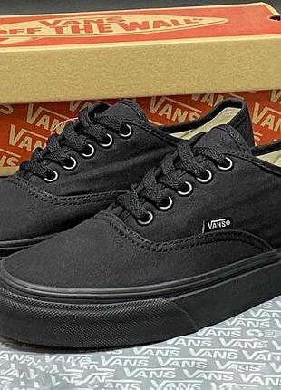 Vans чорні 3