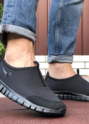 Nike free run 3.0 чорні