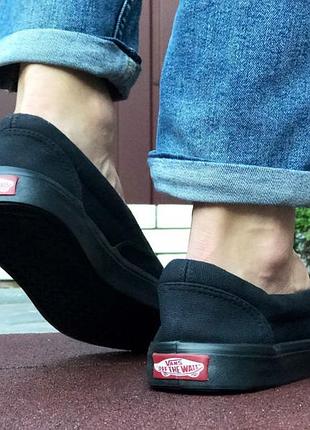 Vans чорні 5