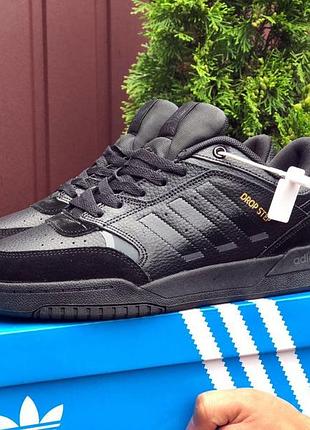 Adidas drop step чорні 4