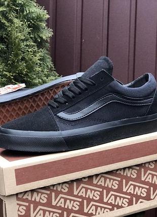 Vans old skool чорні 3