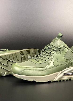 Nike air max 90 surplus темно зелені