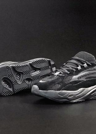 Adidas yeezy 700 чорні