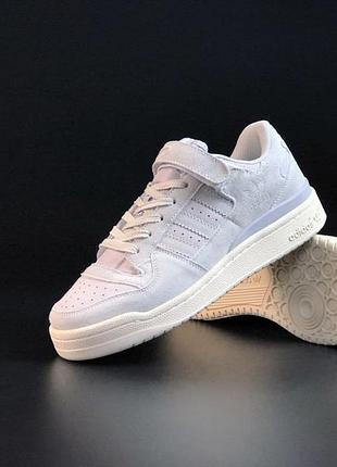 Adidas forum low світло сірі