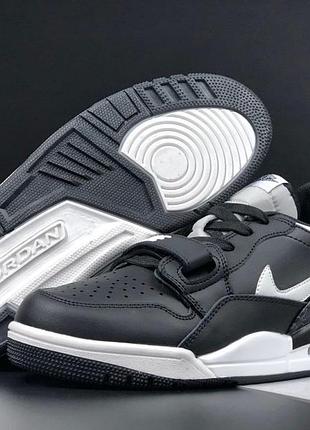 Nike jordan legacy 312 low чорні з білим