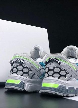 Asics gel kahana 8 сірі з блакитним