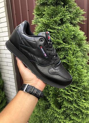 Reebok classic чорні 3