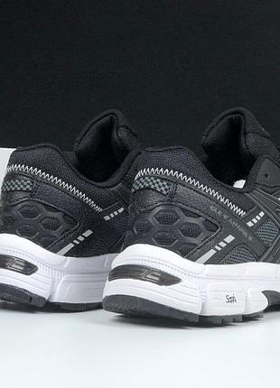 Asics gel kahana 8  чорні з білим