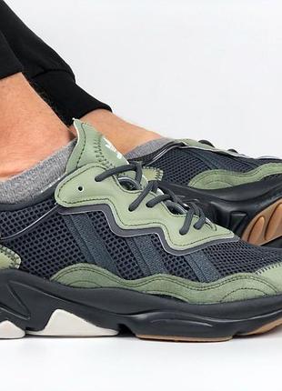 Adidas ozweego  хакі з чорним