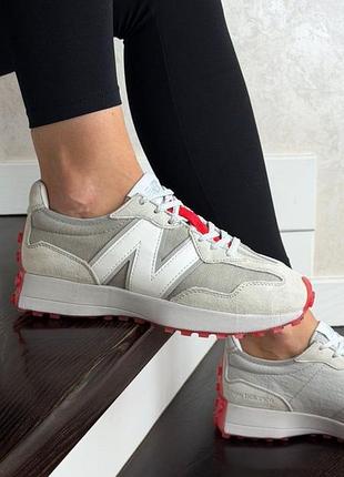 New balance 327 бежеві