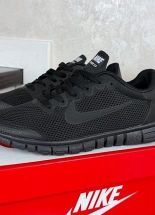 Nike free run 3.0 v2  чорні