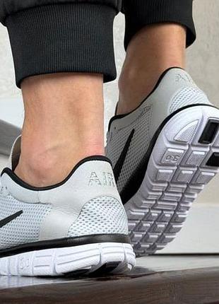 Nike free run 3.0 v2  світло сірі