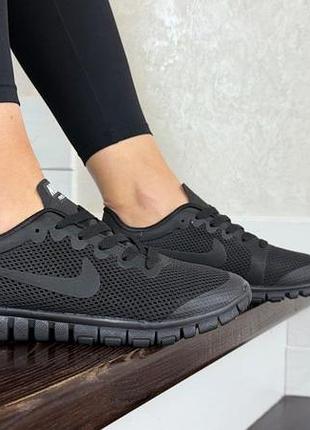 Nike free run 3.0 v2  чорні