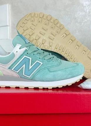 New balance 574  м'ятні