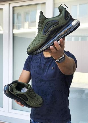 Nike air max 720  темно зелені