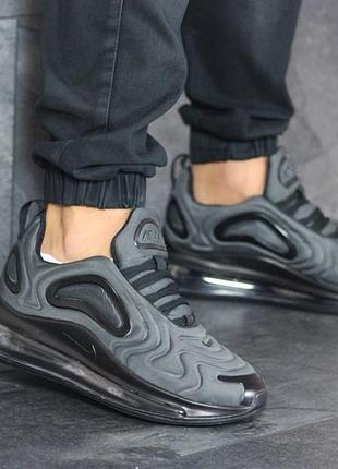 Nike air max 720  сірі 3