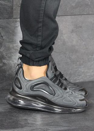 Nike air max 720  сірі 4