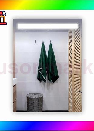 Bs зеркало с led best mix подсветкой sr-038 (600х800мм) bas77/n