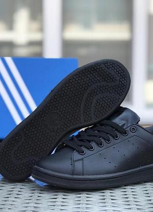 Adidas stan smith  чорні 2