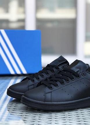Adidas stan smith  чорні 3