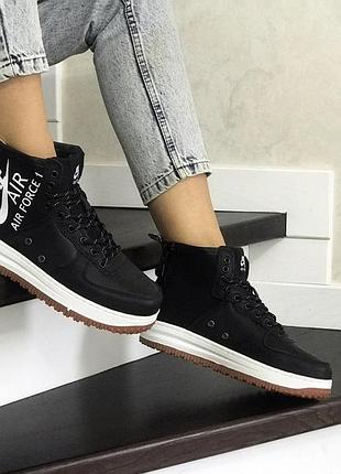 Nike air force 1 чорно білі