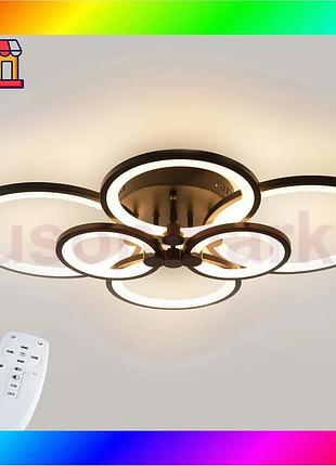 Bs потолочная led люстра, best mix светодиодный светильник sunlight черный 5332/2+2+2 bas77/n