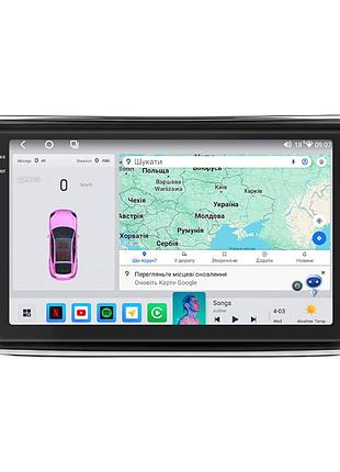 Магнитола lesko совместима с nissan leaf ii (ze1) 2017-н.в. 9" 4/64 qled carplay 4g wifi gps 360 prime 2шт