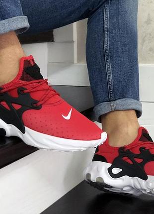 Nike react presto  червоні
