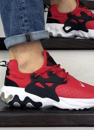 Nike react presto  червоні 2
