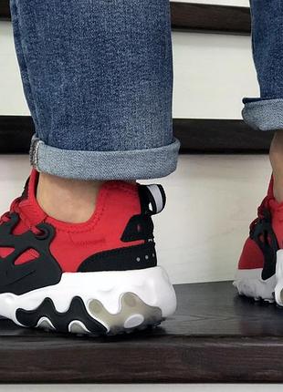 Nike react presto  червоні 3