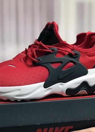 Nike react presto  червоні 4