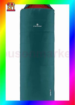 Bs спальный мешок ferrino best mix lightec 700 sq/+20°c green left (86154nvvs) bas77/n