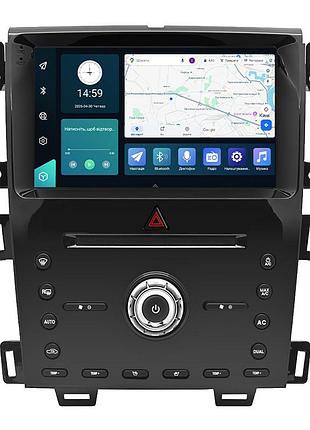 Штатная магнитола lesko совместима с ford edge i рестайлинг 2010-2014г 9" 4/64gb 4g wi-fi gps top