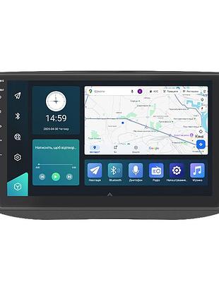 Штатная магнитола lesko совместима с hyundai i30 iii 2017-2018г 9" 4/32gb 4g wi-fi gps top