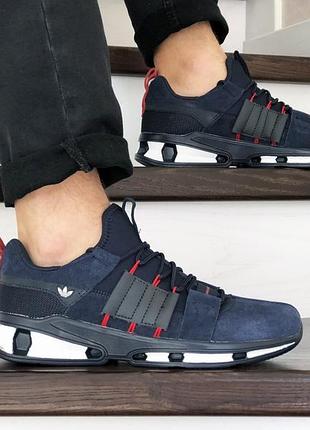 Adidas темно сині 3