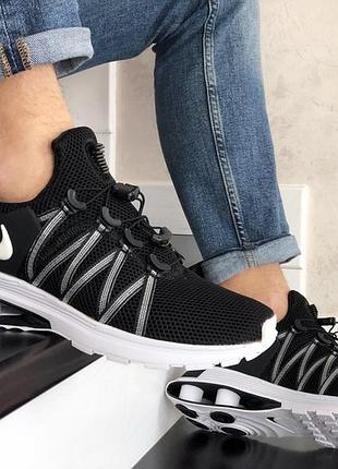 Nike shox gravity чорно білі
