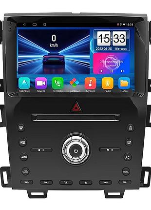 Штатная магнитола lesko совместима с ford edge i рестайлинг 2010-2014 экран 9" 1/16gb wi-fi gps base