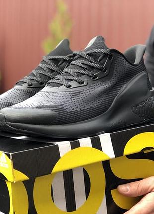 Adidas alphaboost чорні 5
