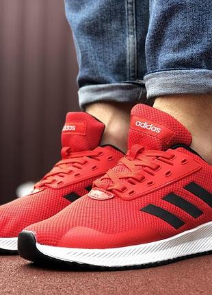 Adidas червоні з білим