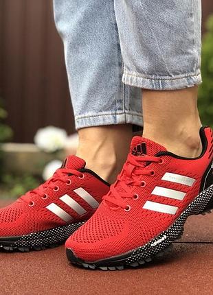Adidas marathon червоні 3