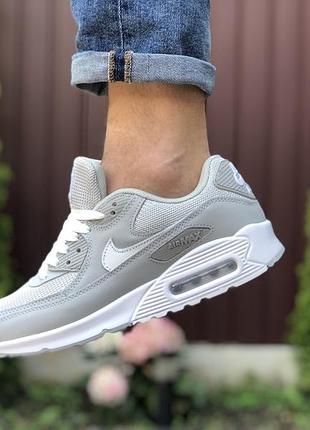 Nike air max 90 сірі 2