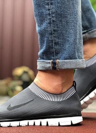 Nike free run 3.0 сірі