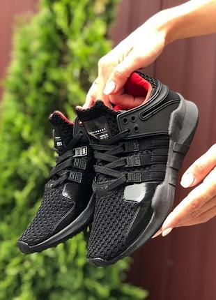 Adidas equipment чорні з червоним